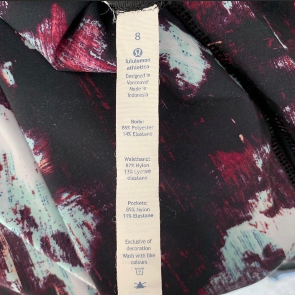 Lululemon Size 8 nylon capris